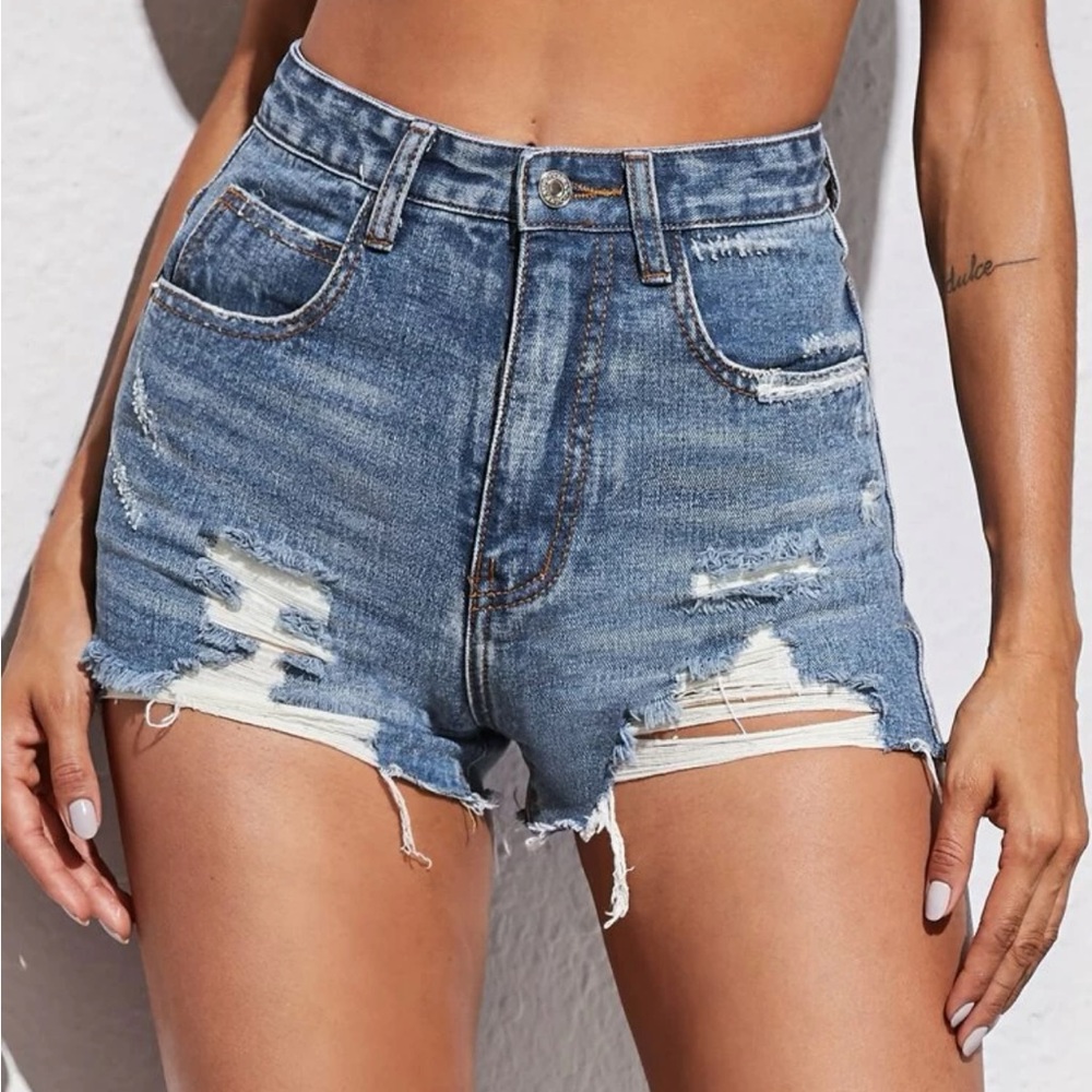 Jean shorts - never worn. Too big